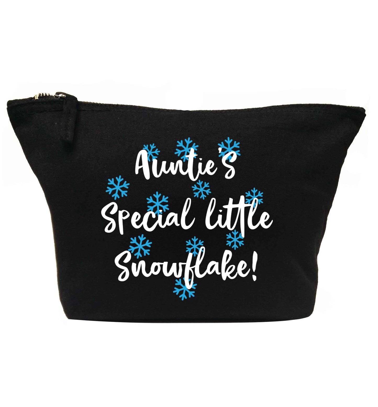 Auntie's special little snowflake | makeup / wash bag