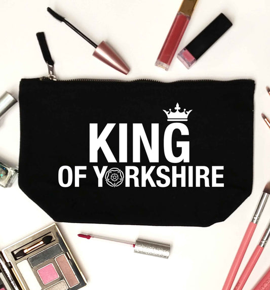 King of Yorkshire black makeup bag