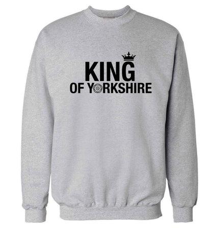 King of Yorkshire Adult's unisex grey Sweater 2XL