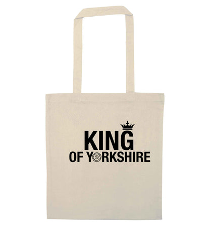 King of Yorkshire natural tote bag