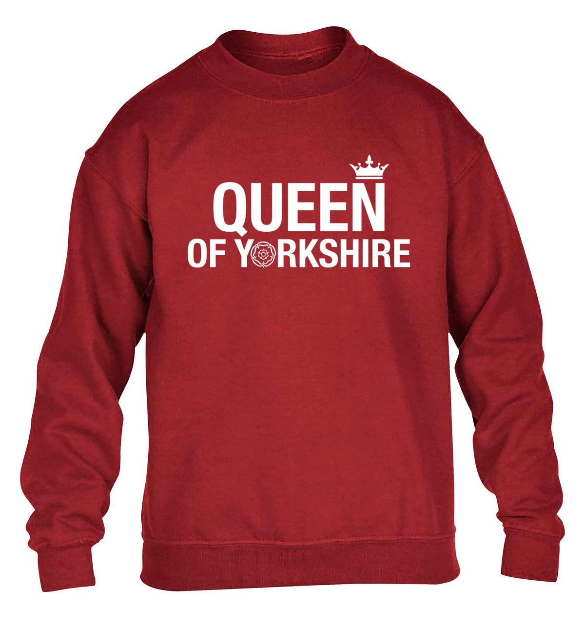 Queen of Yorkshire children's grey sweater 12-13 Years