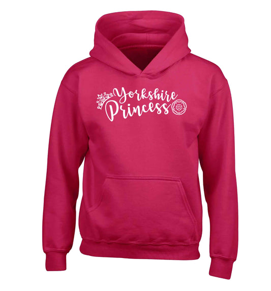 Yorkshire Princess children's pink hoodie 12-13 Years