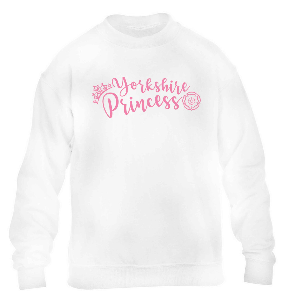 Yorkshire Princess children's white sweater 12-13 Years