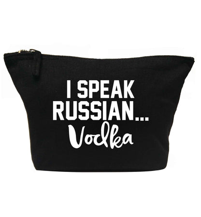 I speak russian...vodka | makeup / wash bag