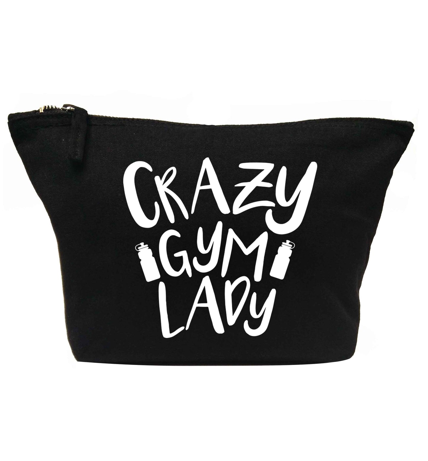 Crazy gym lady | makeup / wash bag