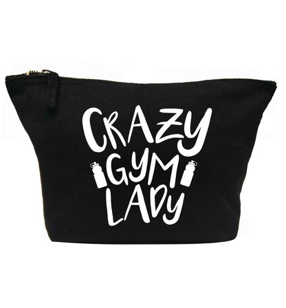 Crazy gym lady | makeup / wash bag