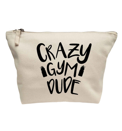Crazy gym dude | makeup / wash bag