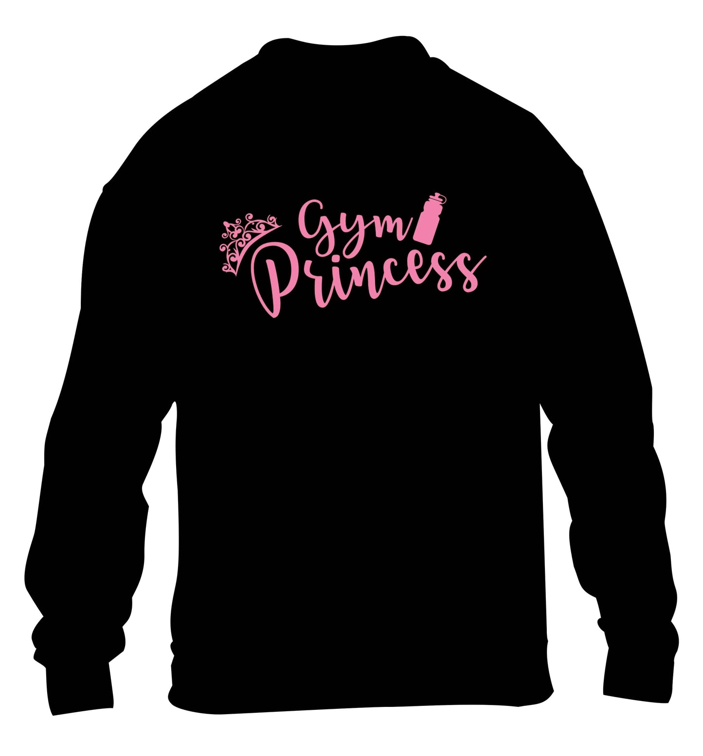 Gym princess children's black sweater 12-13 Years