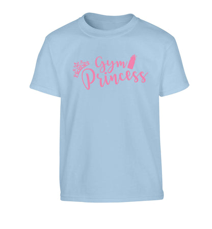 Gym princess Children's light blue Tshirt 12-13 Years