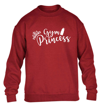 Gym princess children's grey sweater 12-13 Years