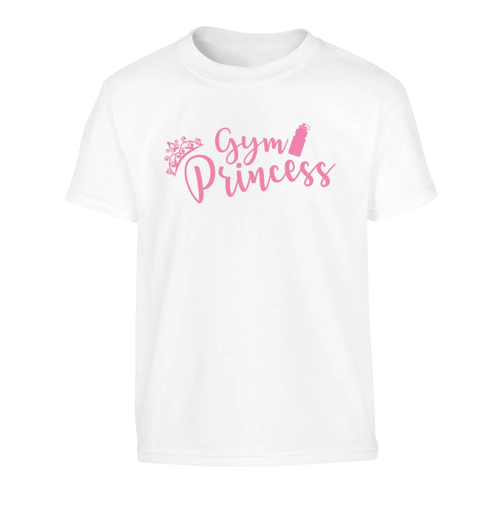 Gym princess Children's white Tshirt 12-13 Years