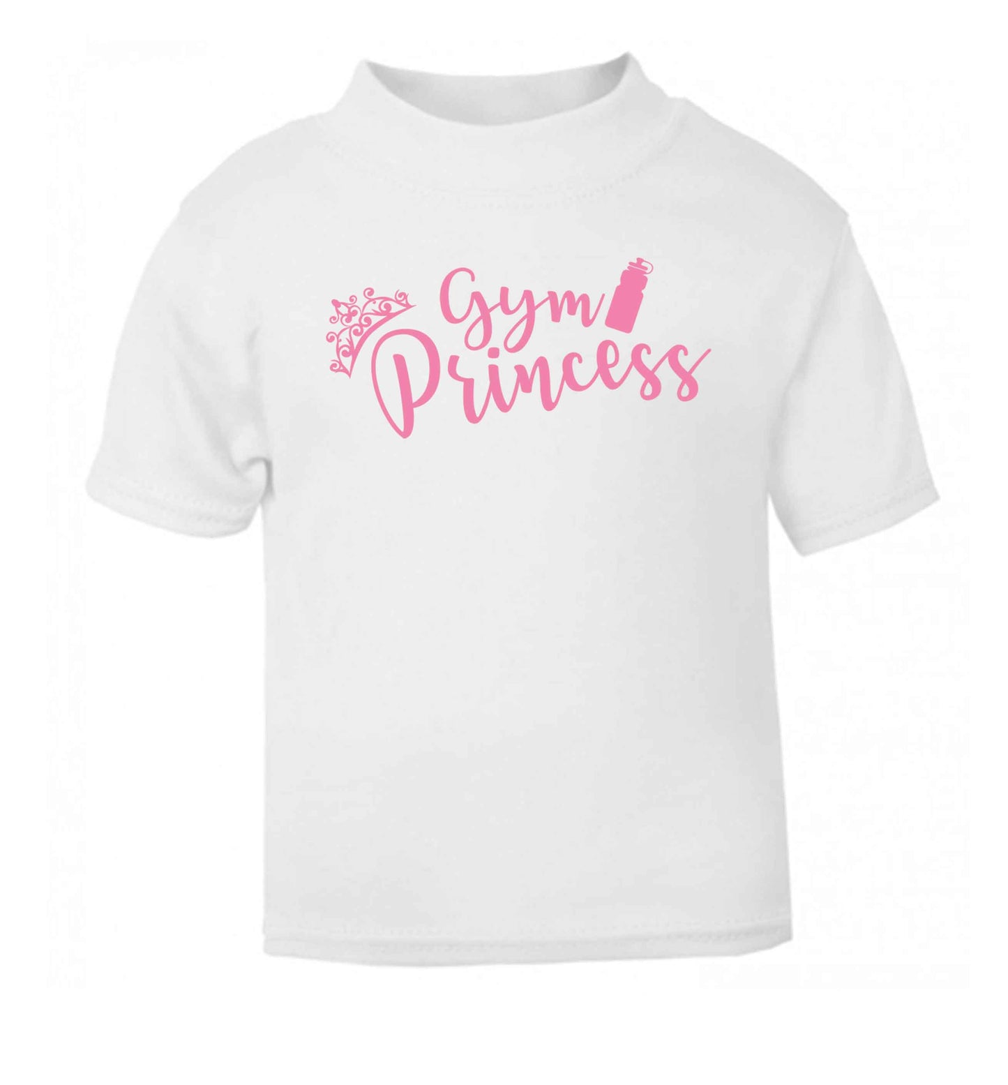 Gym princess white Baby Toddler Tshirt 2 Years