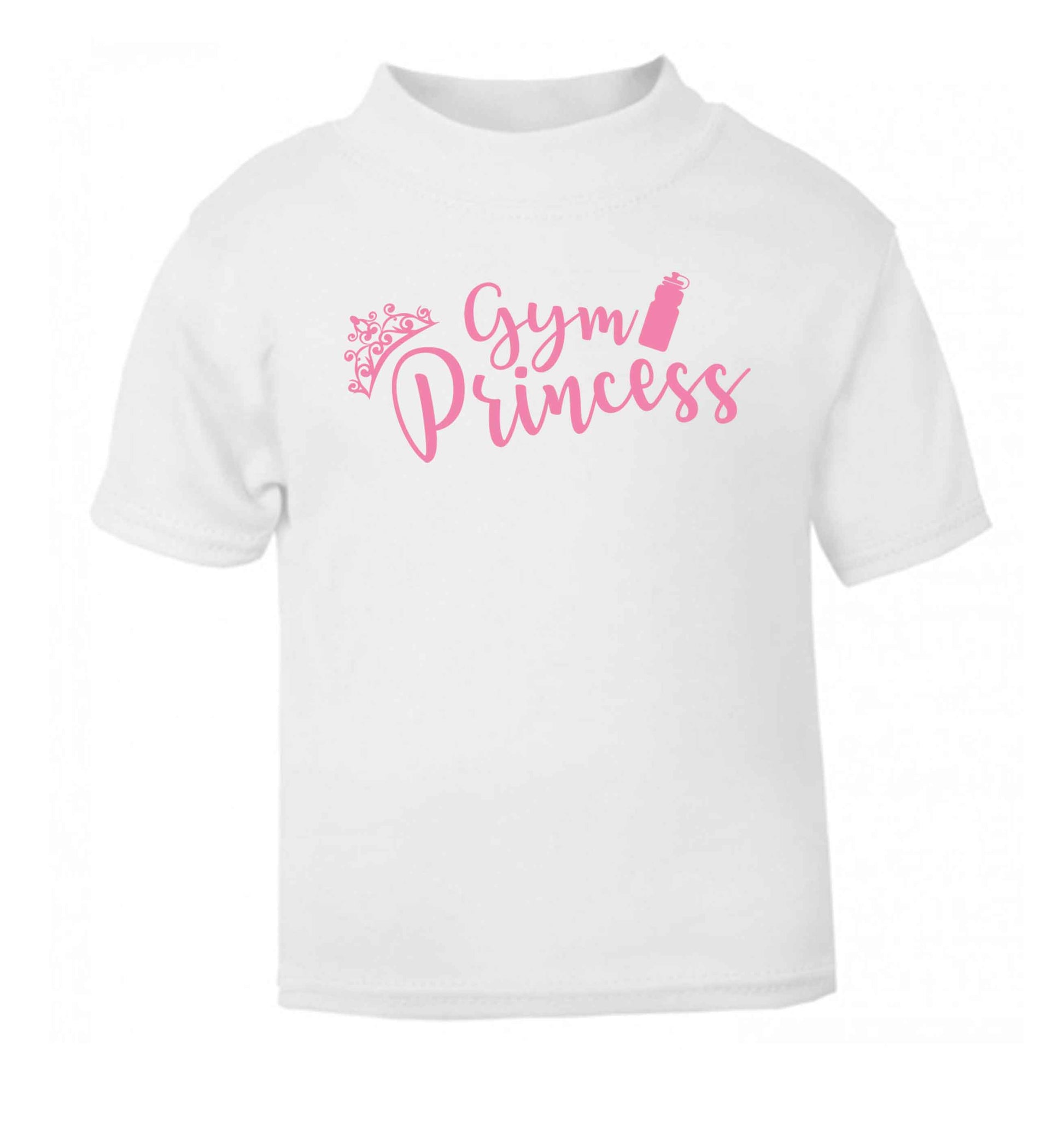 Gym princess white Baby Toddler Tshirt 2 Years