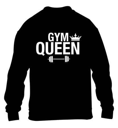 Gym queen children's black sweater 12-13 Years
