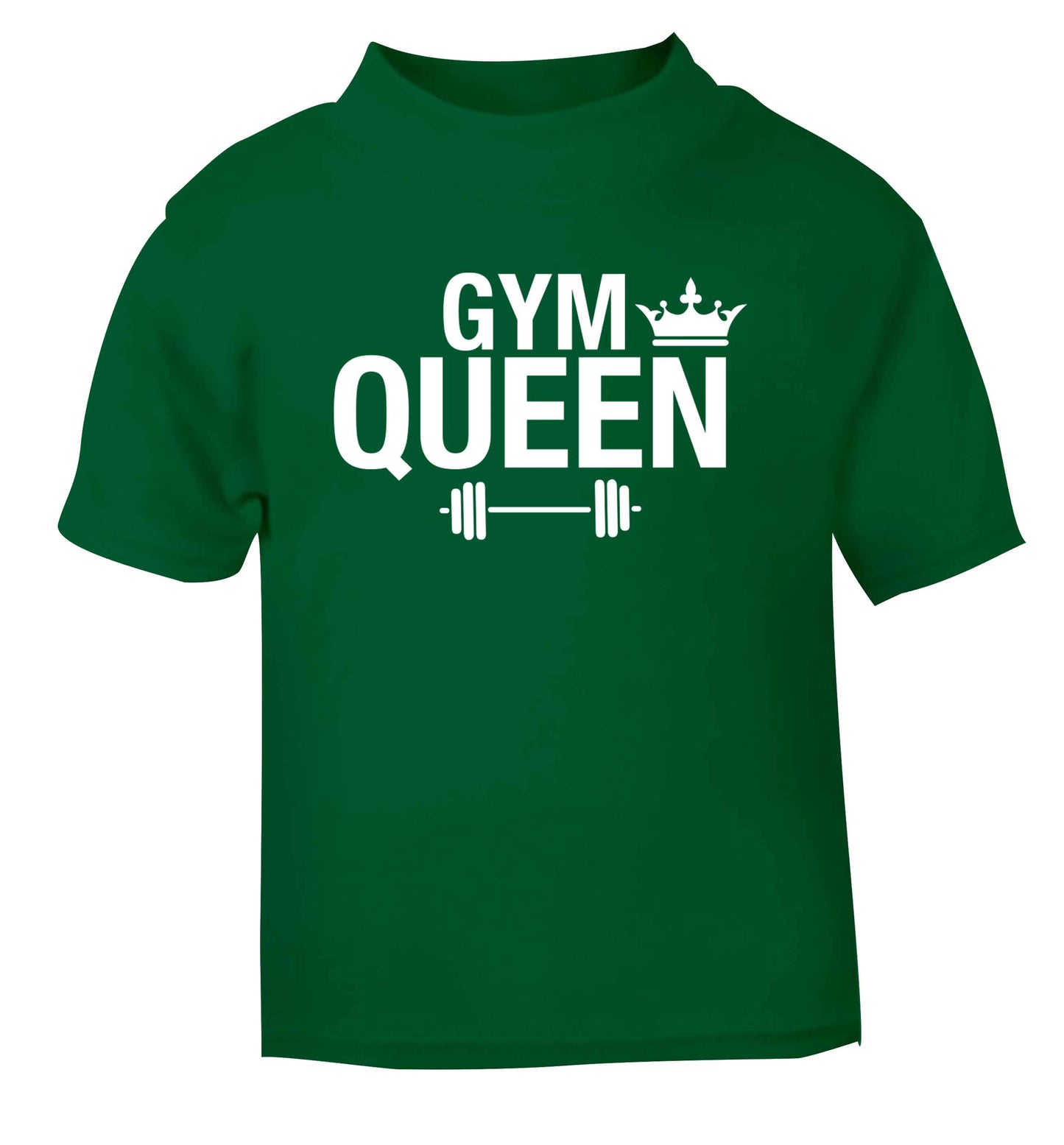 Gym queen green Baby Toddler Tshirt 2 Years