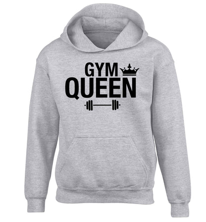 Gym queen children's grey hoodie 12-13 Years