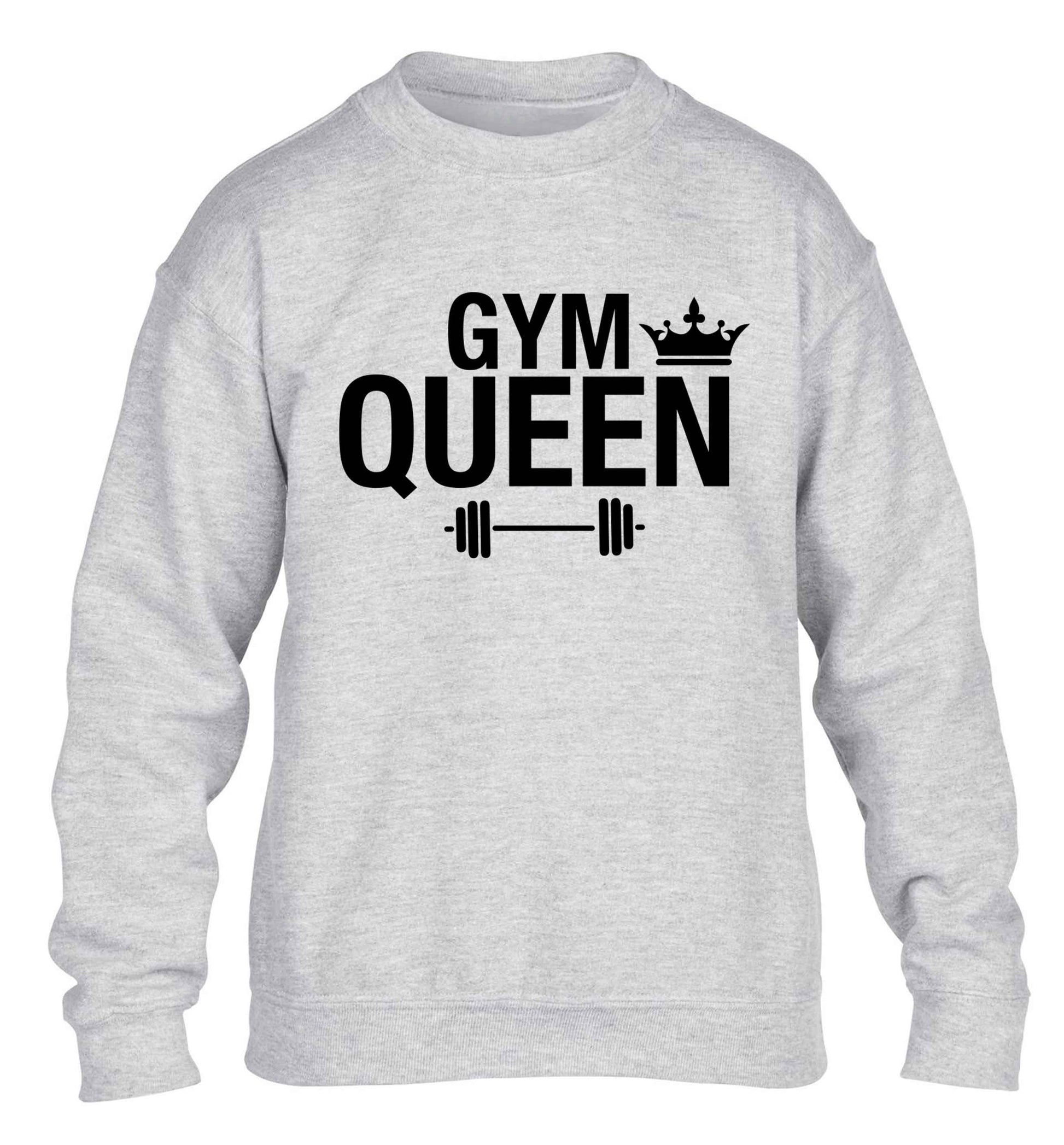 Gym queen children's grey sweater 12-13 Years