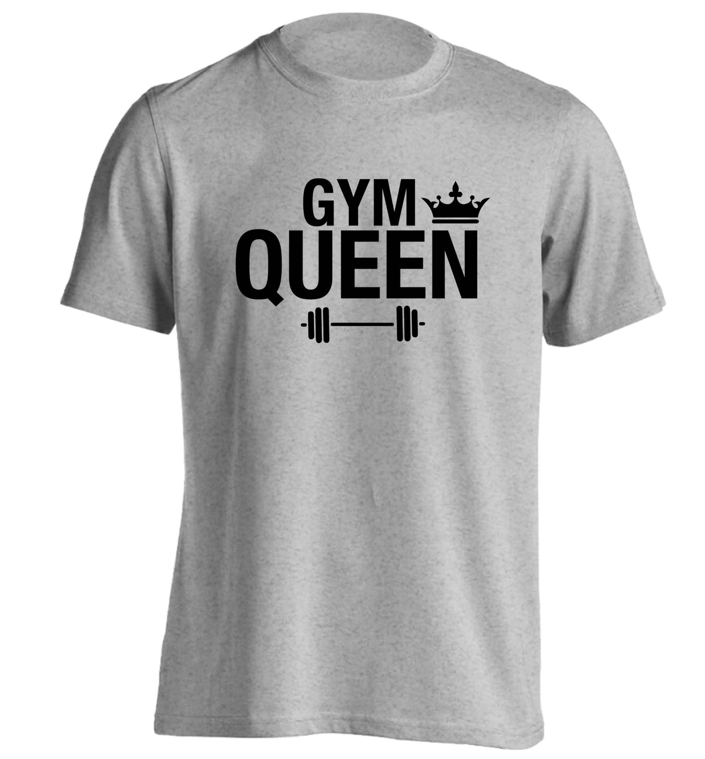 Gym queen adults unisex grey Tshirt 2XL