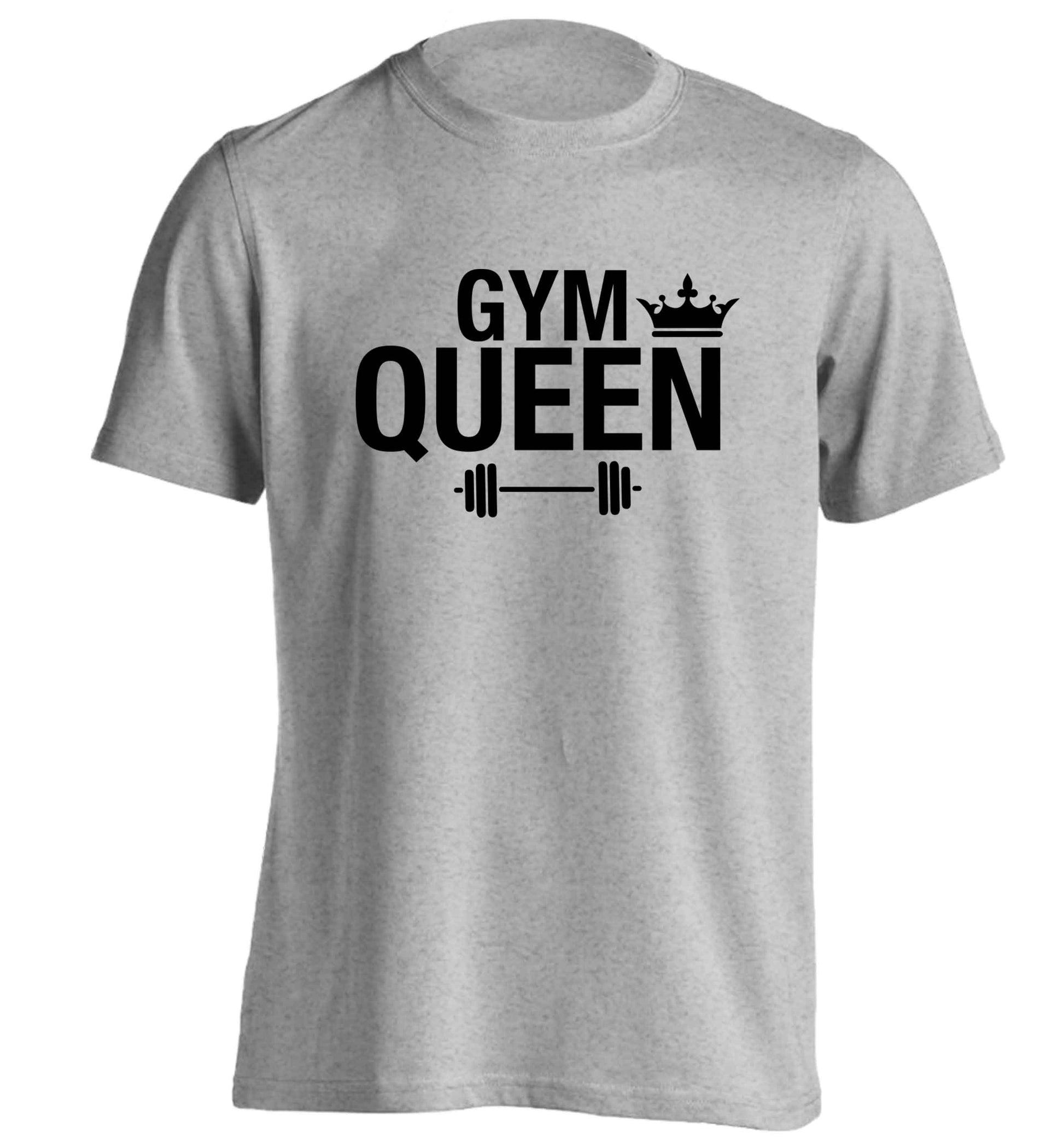 Gym queen adults unisex grey Tshirt 2XL