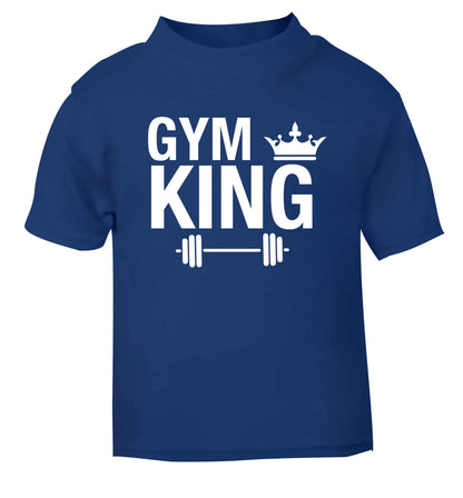 Gym king blue Baby Toddler Tshirt 2 Years