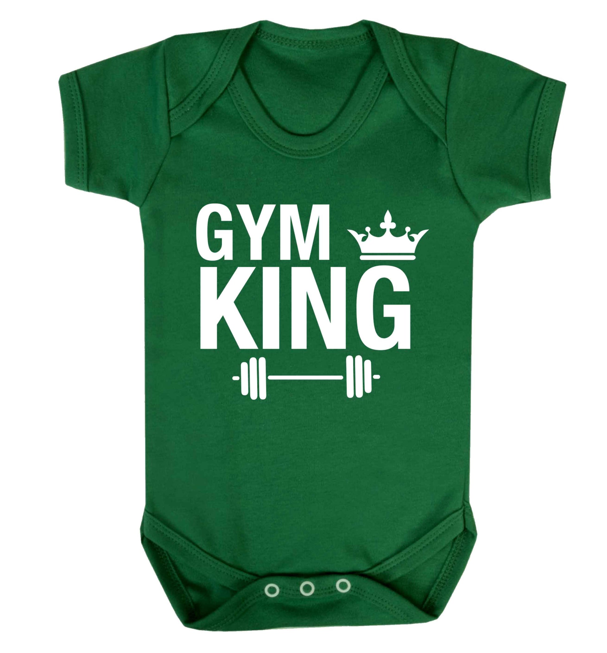 Gym king Baby Vest green 18-24 months