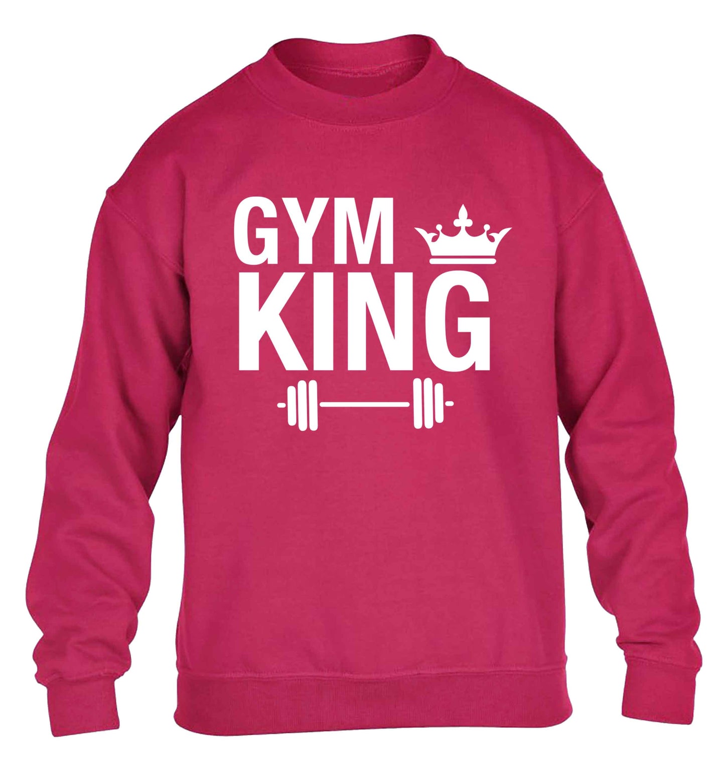 Gym king children's pink sweater 12-13 Years
