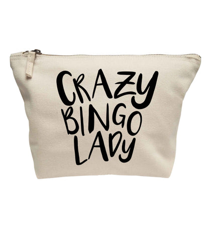 Crazy bingo lady | makeup / wash bag