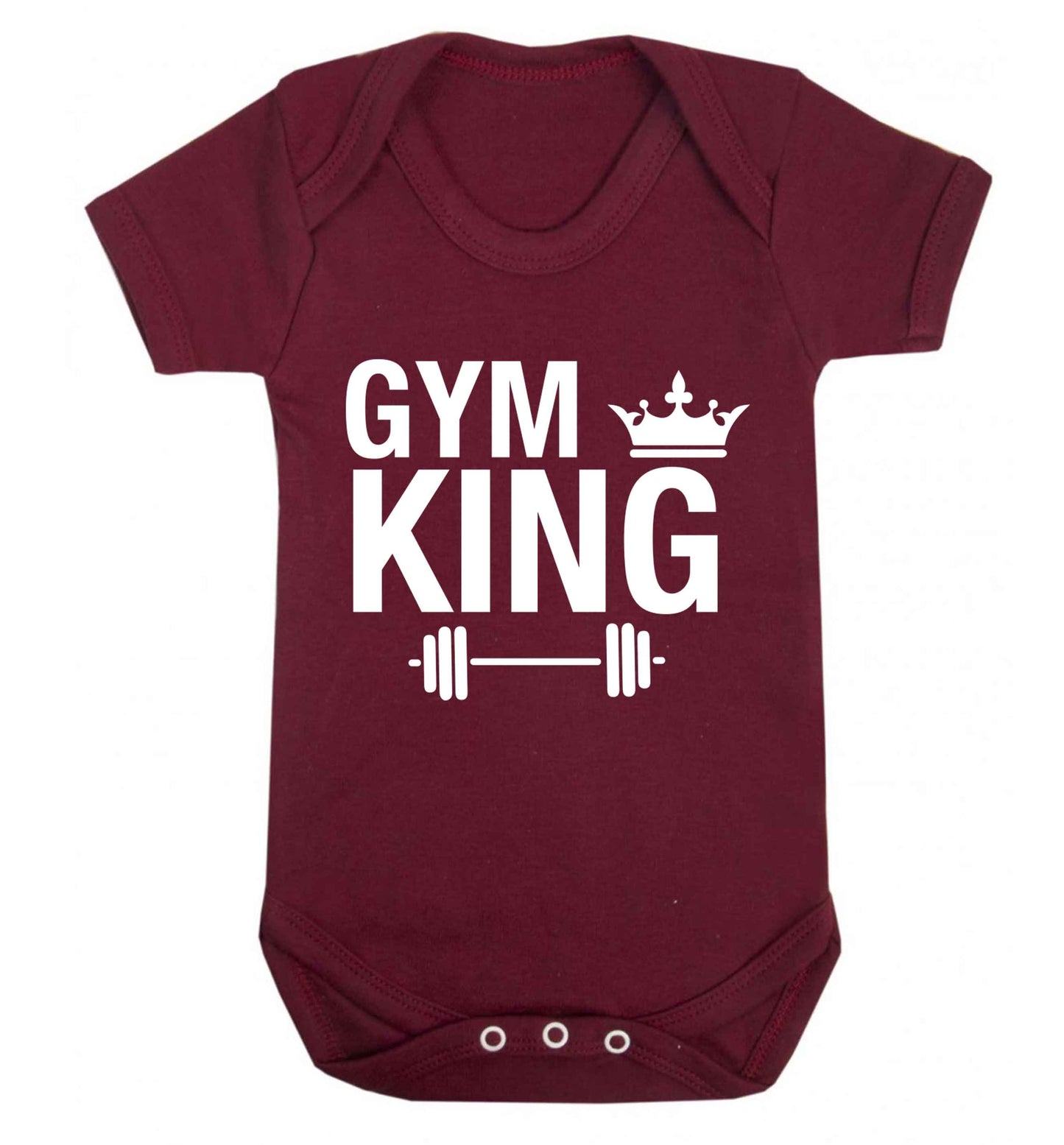 Bingo hall queen Baby Vest maroon 18-24 months