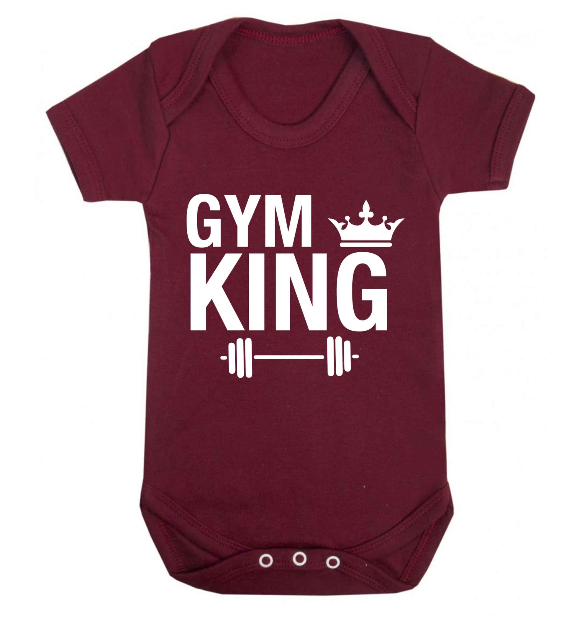 Bingo hall queen Baby Vest maroon 18-24 months