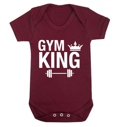 Bingo hall queen Baby Vest maroon 18-24 months