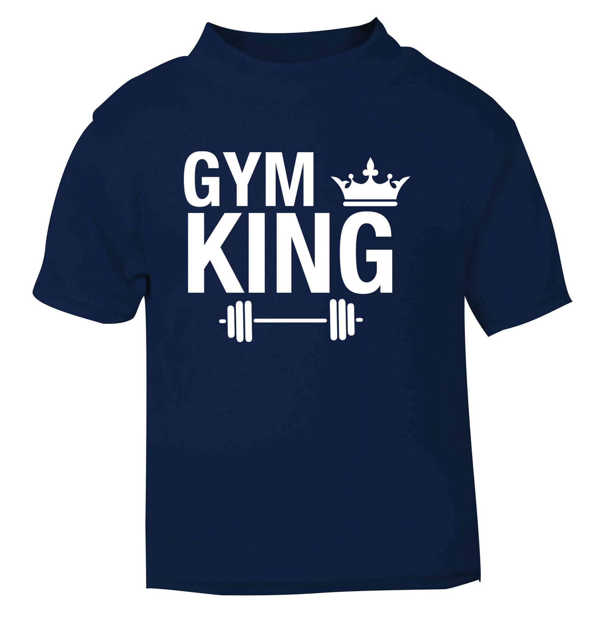 Bingo hall queen navy Baby Toddler Tshirt 2 Years