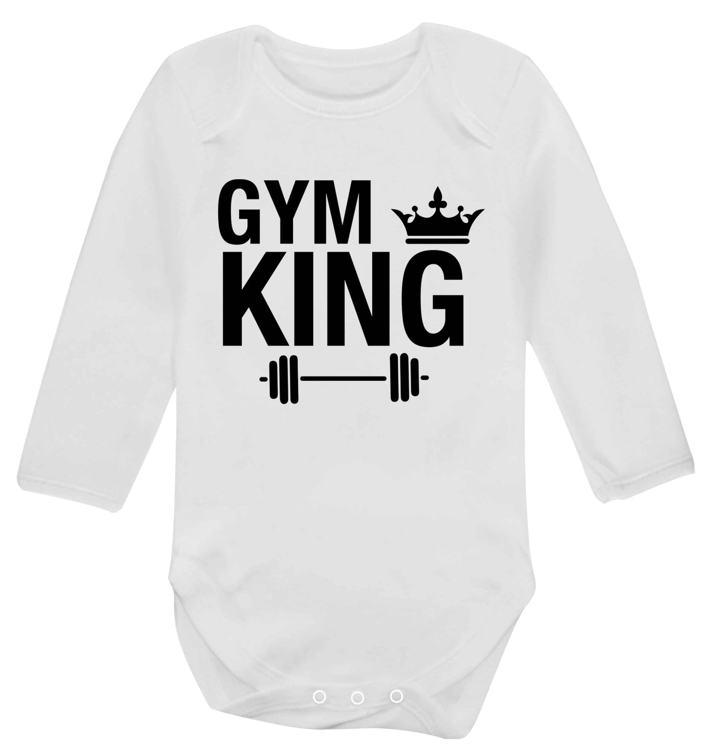 Bingo hall queen Baby Vest long sleeved white 6-12 months
