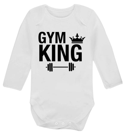Bingo hall queen Baby Vest long sleeved white 6-12 months