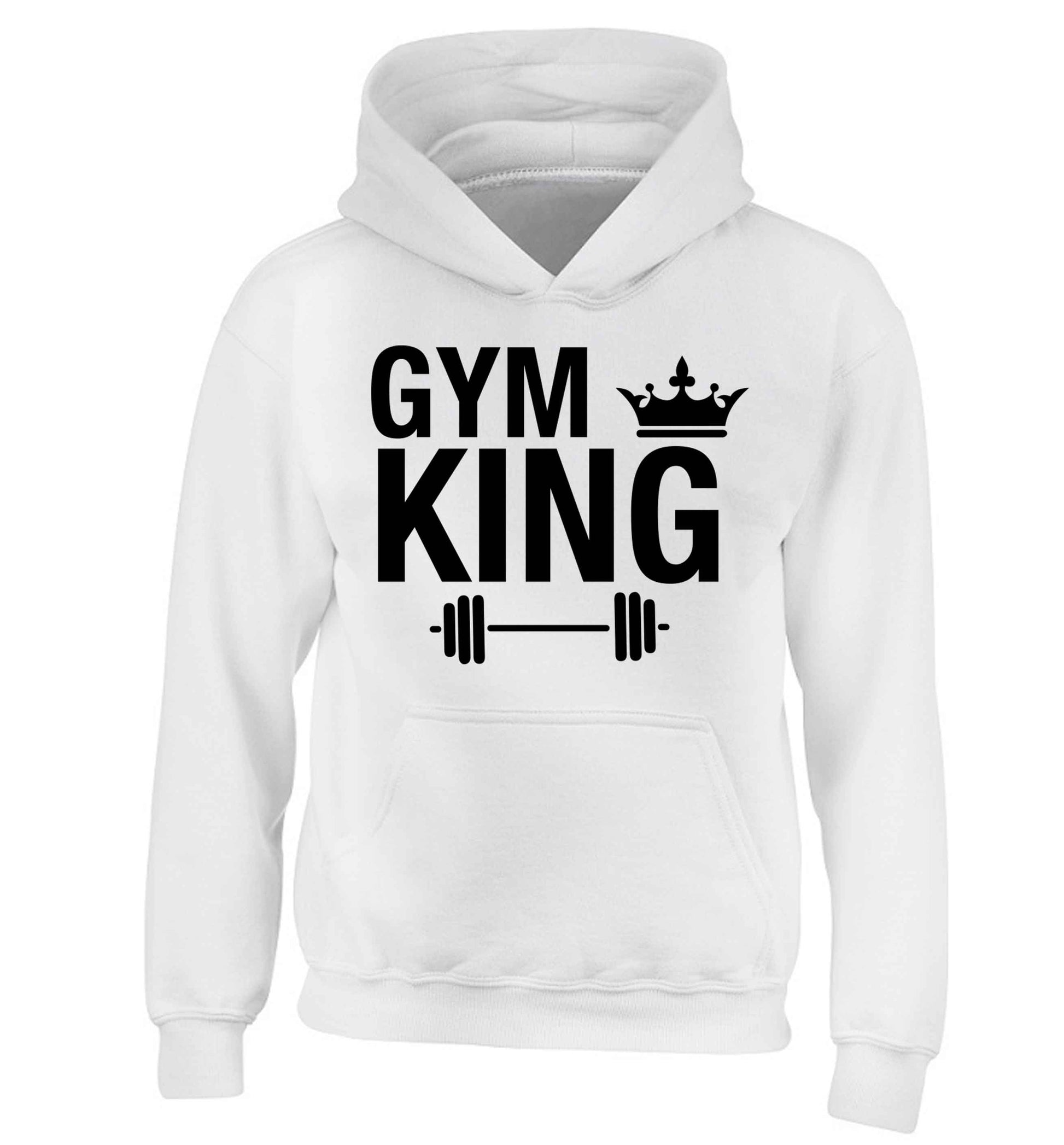 Bingo hall queen children's white hoodie 12-13 Years