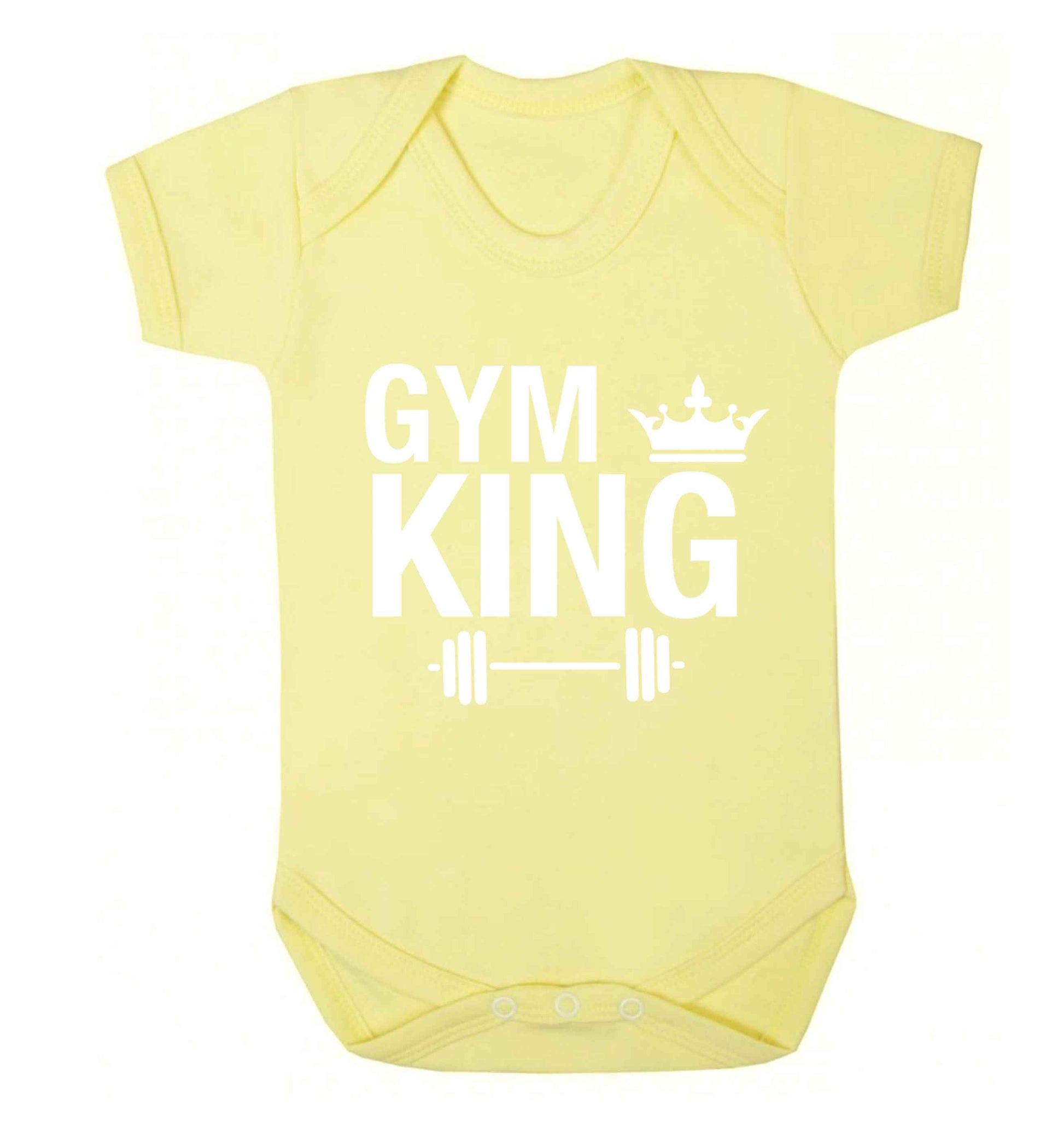 Bingo hall queen Baby Vest pale yellow 18-24 months