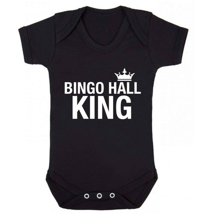 Bingo hall king Baby Vest black 18-24 months