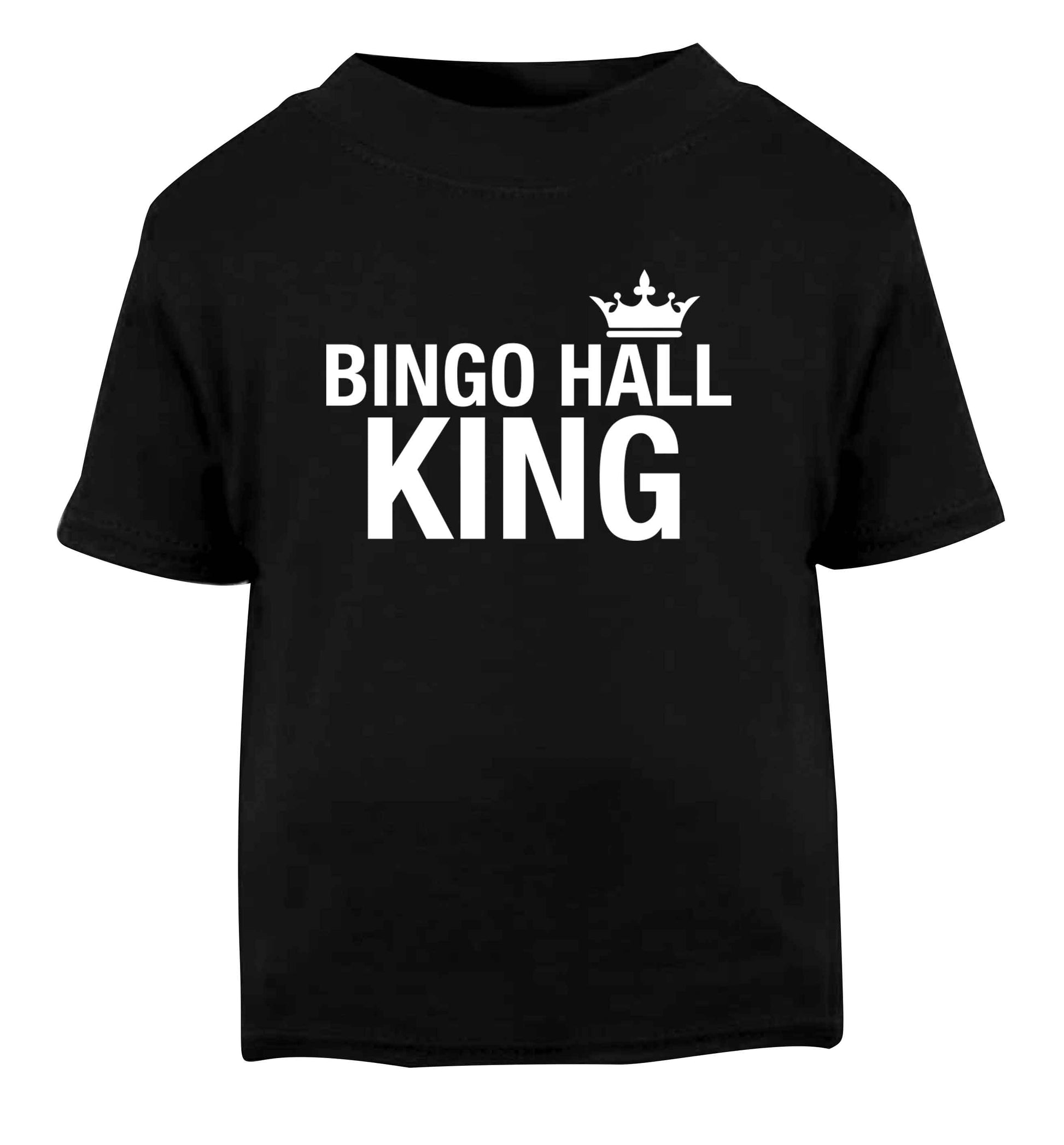 Bingo hall king Black Baby Toddler Tshirt 2 years