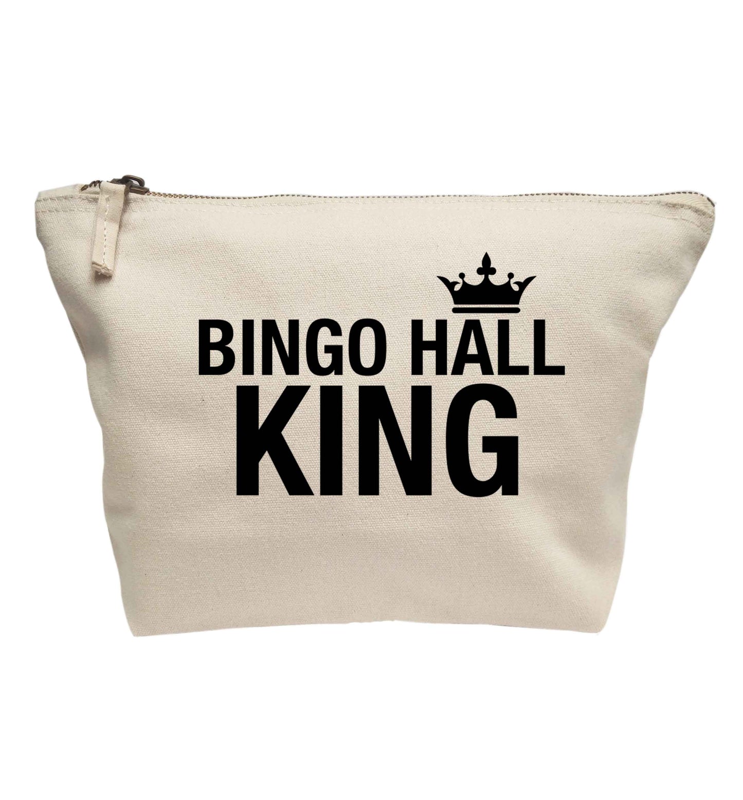 Bingo hall king | makeup / wash bag