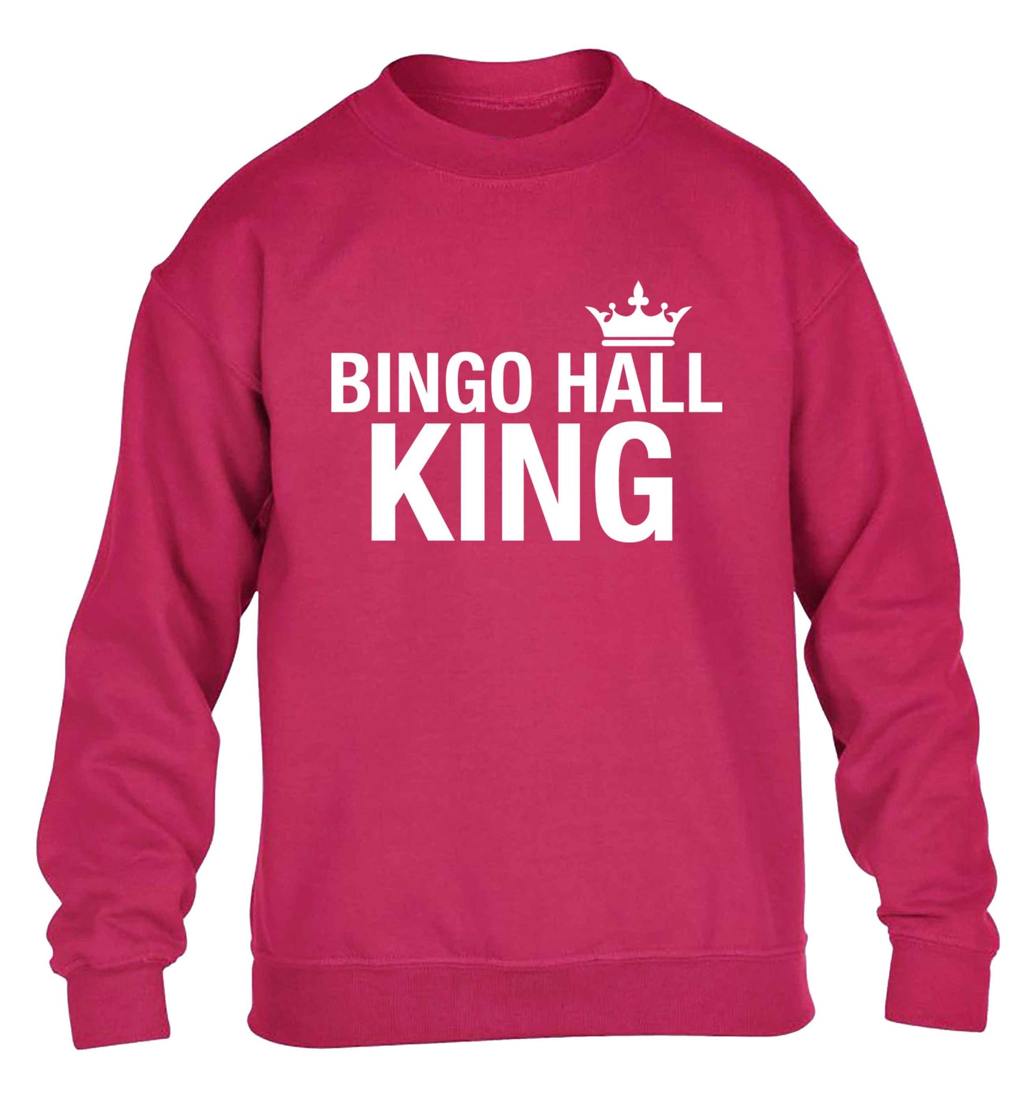 Bingo hall king children's pink sweater 12-13 Years