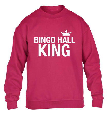 Bingo hall king children's pink sweater 12-13 Years