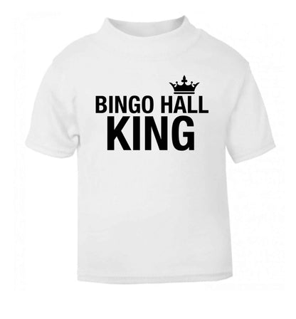 Bingo hall king white Baby Toddler Tshirt 2 Years