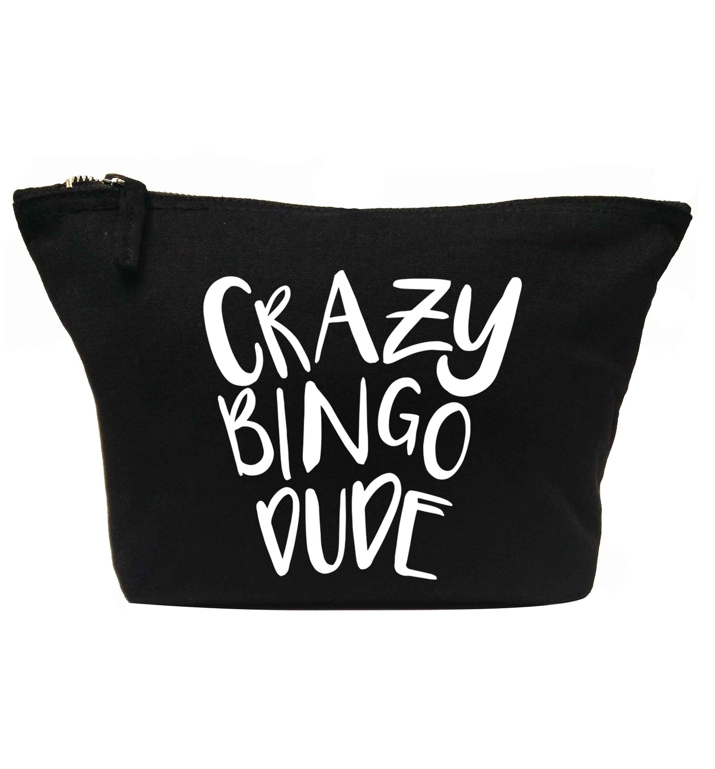 Crazy bingo dude | makeup / wash bag