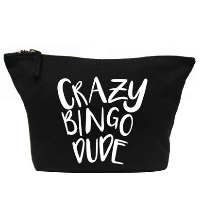 Crazy bingo dude | makeup / wash bag