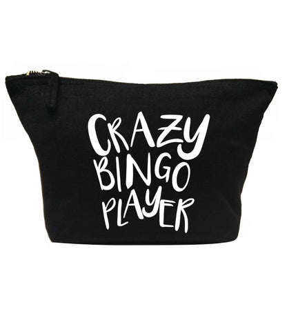 Crazy bingo player | makeup / wash bag