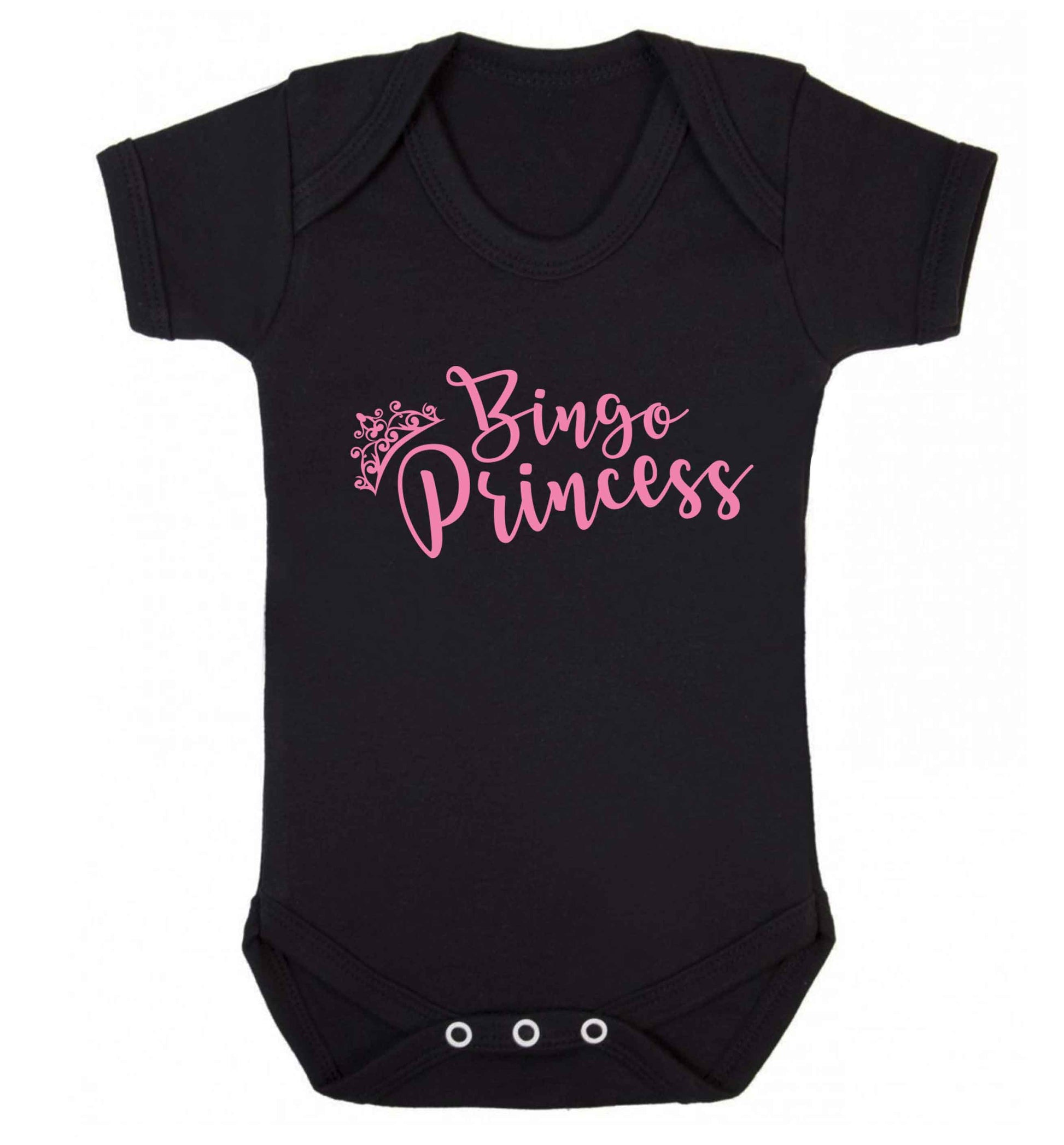 Bingo princess Baby Vest black 18-24 months
