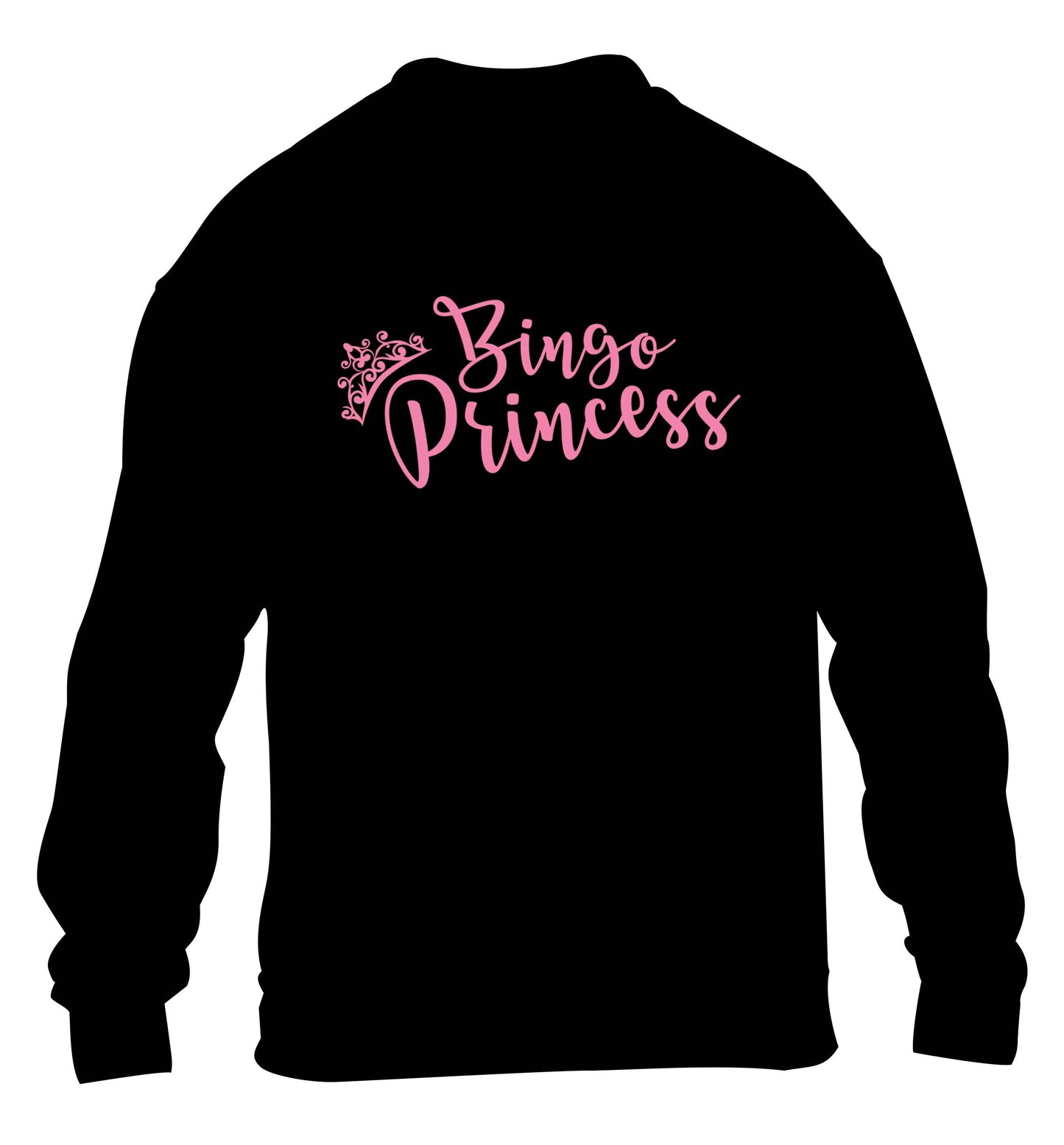 Bingo princess children's black sweater 12-13 Years