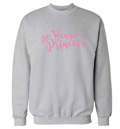 Bingo princess Adult's unisex grey Sweater 2XL