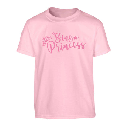 Bingo princess Children's light pink Tshirt 12-13 Years
