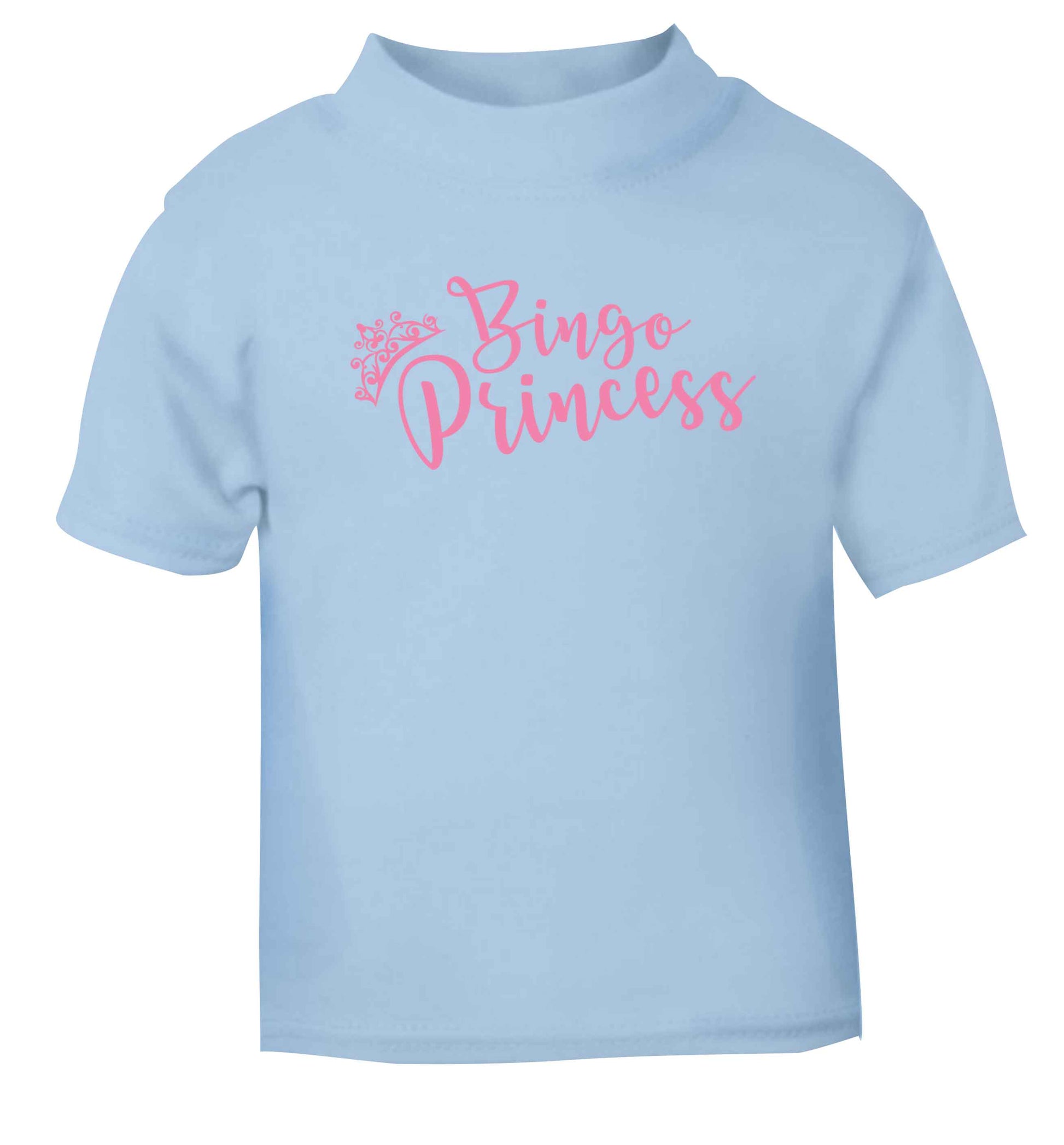 Bingo princess light blue Baby Toddler Tshirt 2 Years