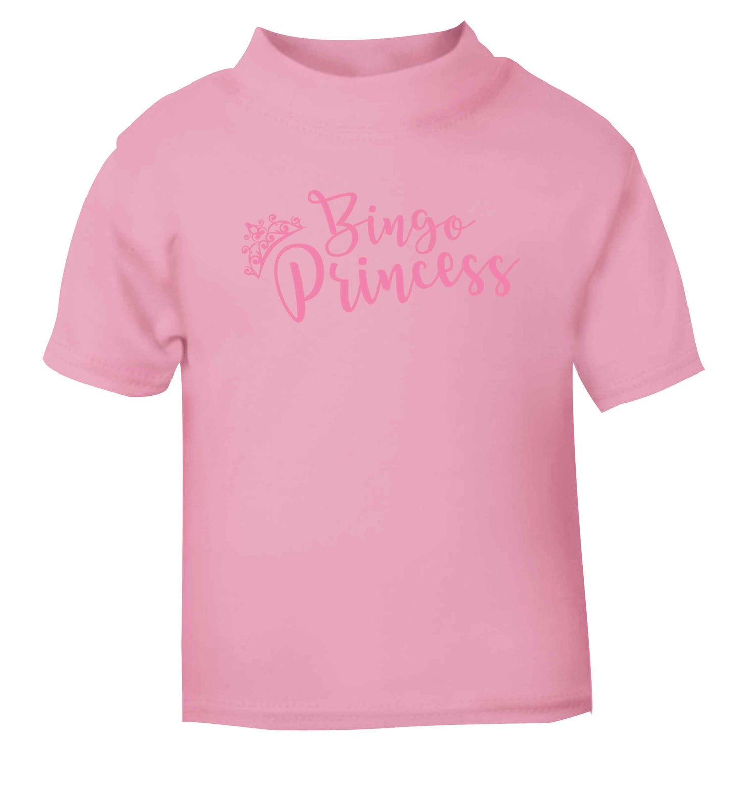 Bingo princess light pink Baby Toddler Tshirt 2 Years